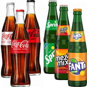 Coca-Cola, Mezzo Mix, Fanta Orange oder Sprite