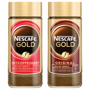Nescafé Gold original oder entkoffeiniert