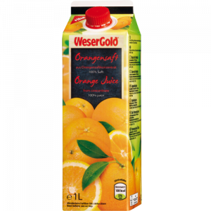 WeserGold Orangensaft