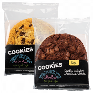 Baker & Baker TK Rich Chocolate Chip Cookie oder Double Belgian Chocolate Cookie