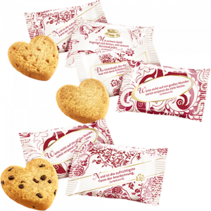 Coppenrath Tassen-Portionen Cookie-Herzen