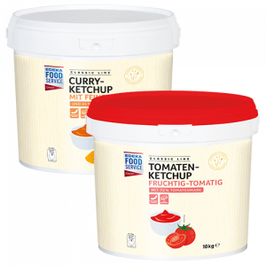 Edeka Food Service Classic Line Tomaten-Ketchup oder Curry-Ketchup
