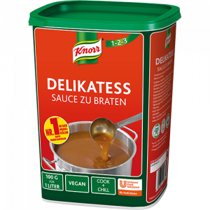 Knorr 1-2-3 Delikatess Sauce zu Braten