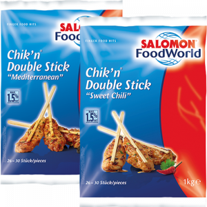 Salomon FoodWorld TK Chik´n® Double Stick, Mediterranean oder Sweet Chili