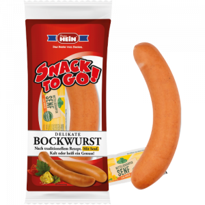 Hein Bockwurst mit Senf