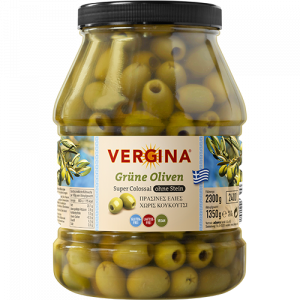 Vergina Griechische grüne Oliven Giant
