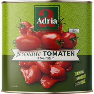 Adria geschälte Tomaten in Tomatensaft