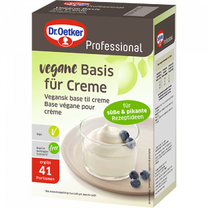Dr. Oetker Professional vegane Basis für Creme