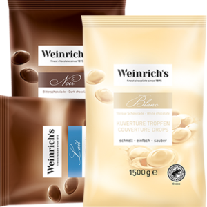 Weinrichs 1895 Finest Chocolate Kuvertüre Tropfen