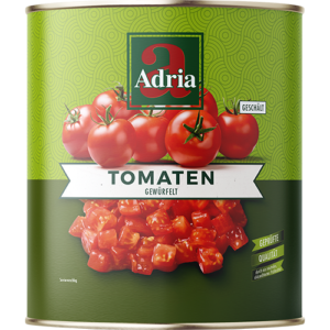 Adria Geschälte Tomaten gewürfelt