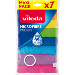 Vileda Tücher Microfibre Colors
